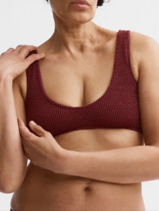 Youswim Eva Top in Garnet